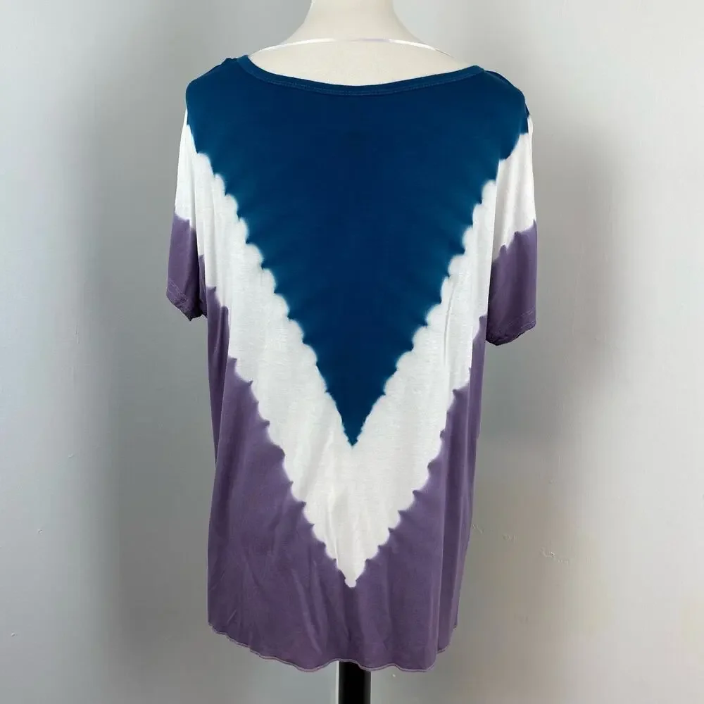 Nanette Lepore Play Tie Dye Tee Large